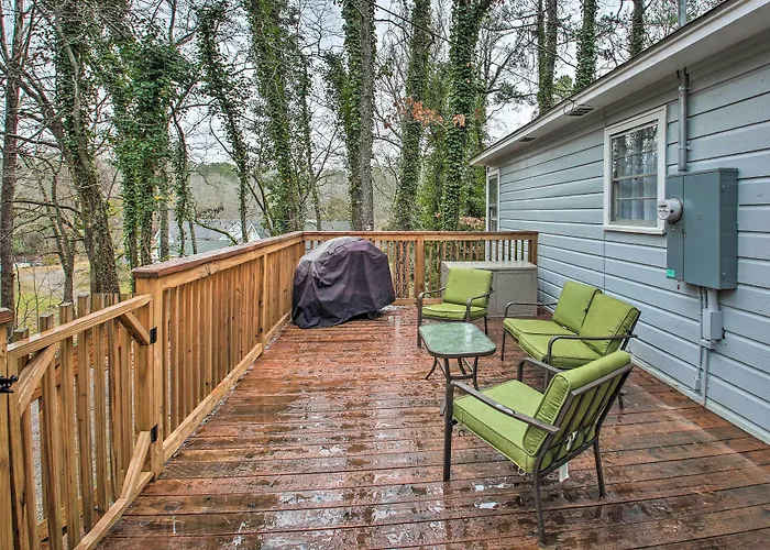 Centrally Located Hot Springs Home With Deck!